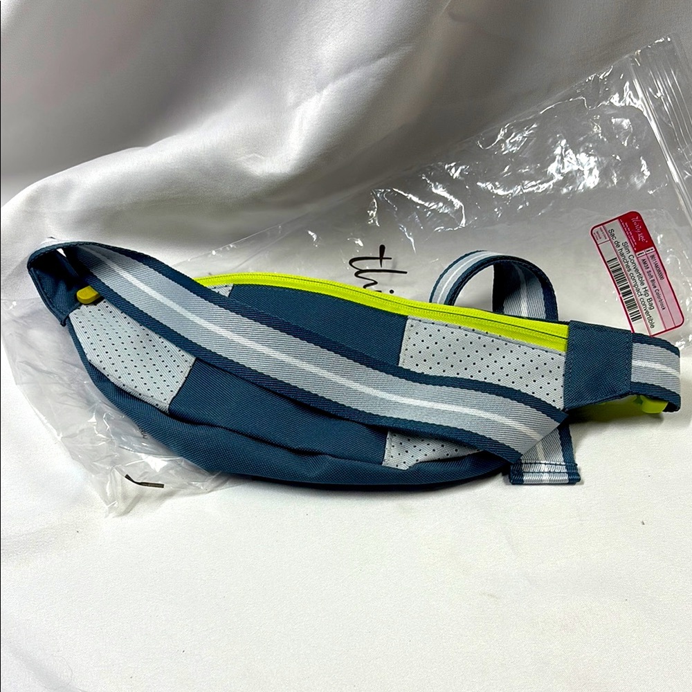 Thirty-One NWT Blue and Gray Convertible Hip Bag